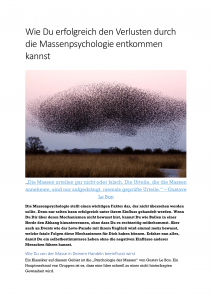 Wie Du den Verlusten durch die Massenpsychologie entkommen kannst-1